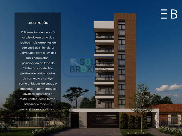 #120 - Apartamento para Venda em São José dos Pinhais - PR - 2