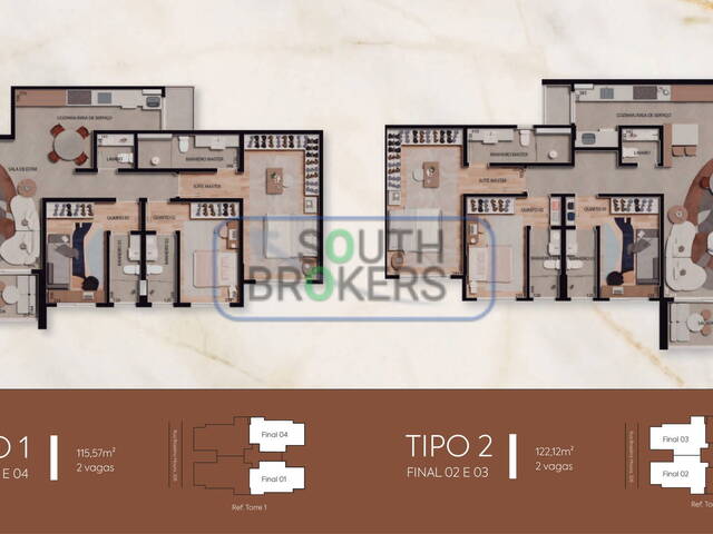 #556 - Apartamento para Venda em Curitiba - PR - 2