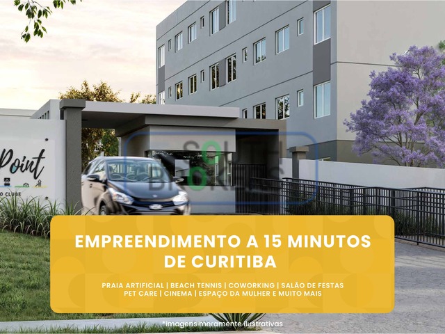 #566 - Apartamento para Venda em Almirante Tamandaré - PR - 1