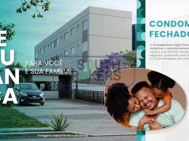 #566 - Apartamento para Venda em Almirante Tamandaré - PR - 3